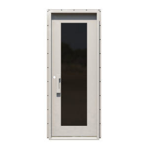Small Single Steel Door width range is 28"-32" height range is 80"-84"