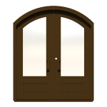 Arched Forte Double Custom Steel Door