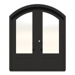 Arched Forte Double Custom Steel Door
