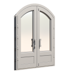 Arched Forte Double Custom Steel Door