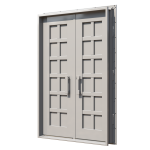 Double Porta Blindata Custom Steel Security Doors