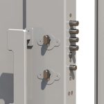 Armatura Custom Steel Security Door For Safe Room or Front Door