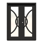 Luna Double Custom Steel Doors - Image 10