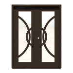 Luna Double Custom Steel Doors - Image 11