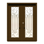 Nuvola Double Custom Steel Doors - Image 9