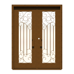 Nuvola Double Custom Steel Doors - Image 7