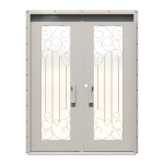 Nuvola Double Custom Steel Doors - Image 2