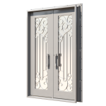 Nuvola Double Custom Steel Doors - Image 3