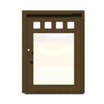 PIVOT DOOR Evidenziare, Door and a Half Extra Wide PIVOT Custom Steel Door - Image 2