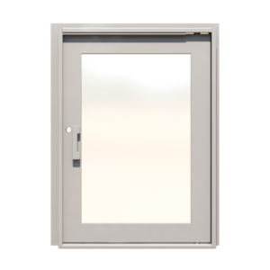 Small Single Steel Door width range is 40"- 50" height range is 80"-86"
