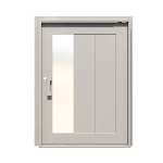 PIVOT DOOR Sinistra, Door and a Half Extra Wide PIVOT Custom Steel Door - Image 3