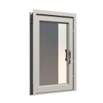 PIVOT DOOR Sinistra, Door and a Half Extra Wide PIVOT Custom Steel Door - Image 9